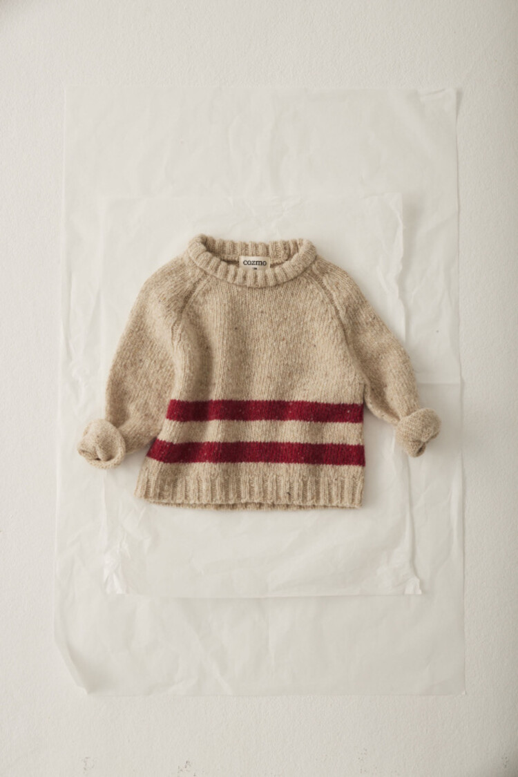 COZMO Idaho Sweater - Stone Red