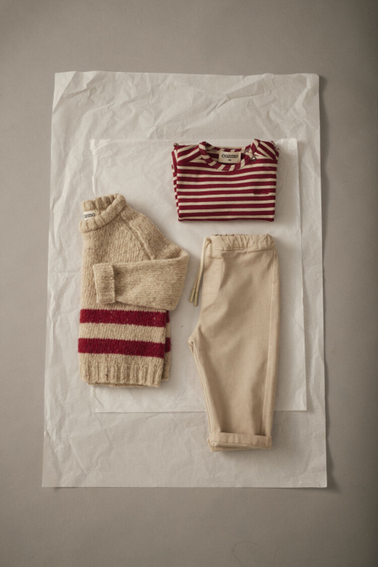 COZMO Idaho Sweater - Stone Red