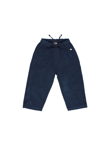 Buho Soft Velour Pants - Navy