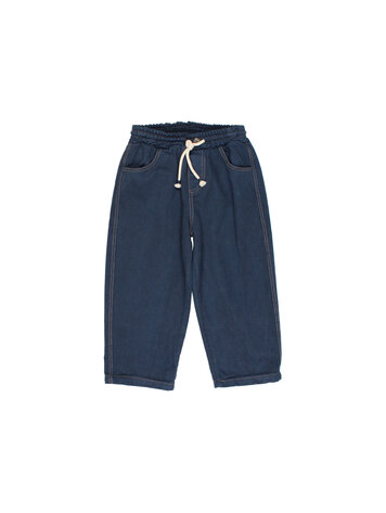 Buho Twill Pants - Navy