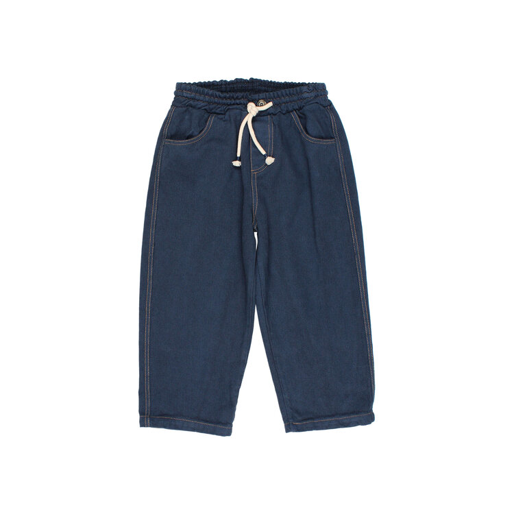 Buho Twill Pants - Navy