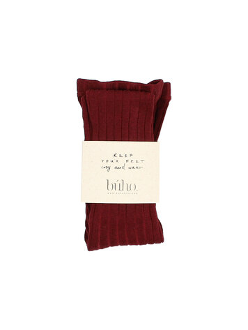 Buho Tights - Burgundy