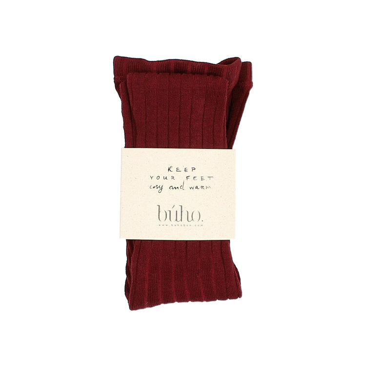 Buho Tights - Burgundy