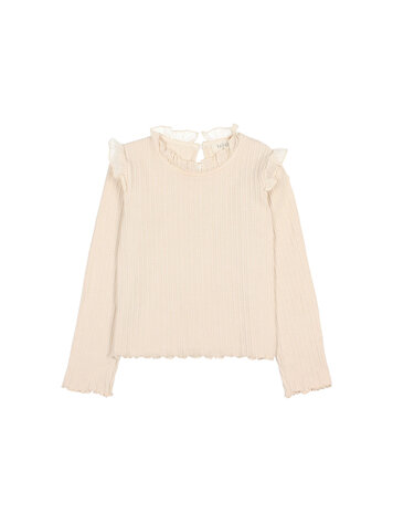 Buho Warm Rib T-shirt - Ivory