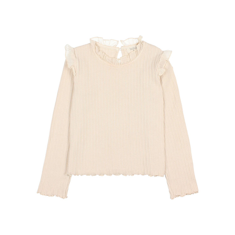 Buho Warm Rib T-shirt - Ivory