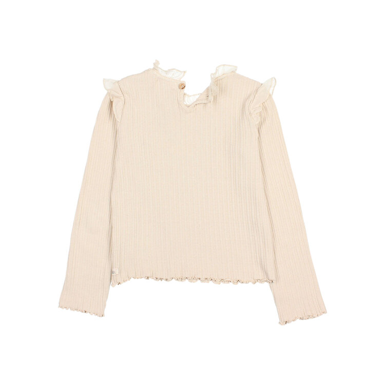 Buho Warm Rib T-shirt - Ivory
