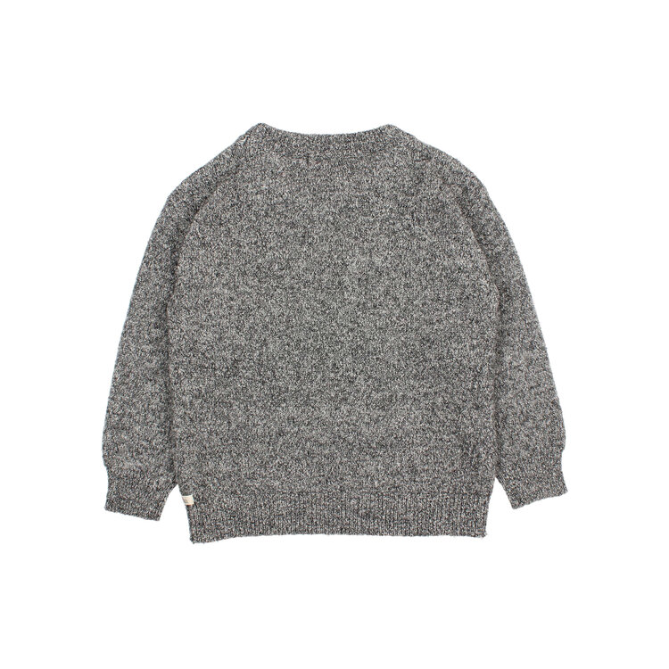 Buho Llama Jumper - Grey Melange