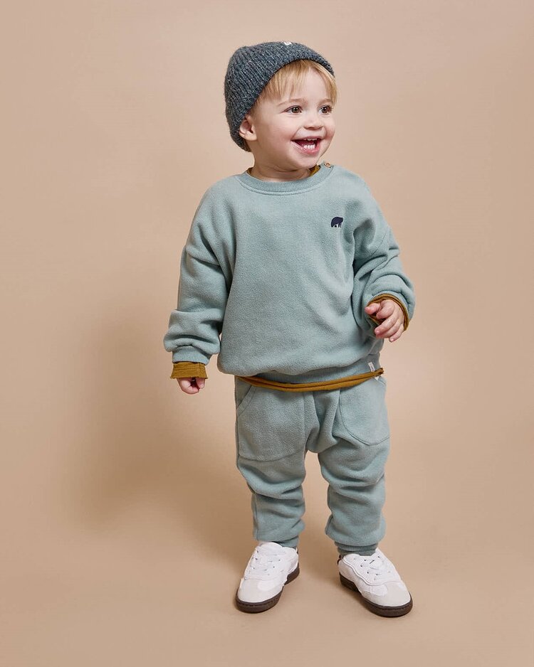 Buho Fleece Pants - Alpine Green