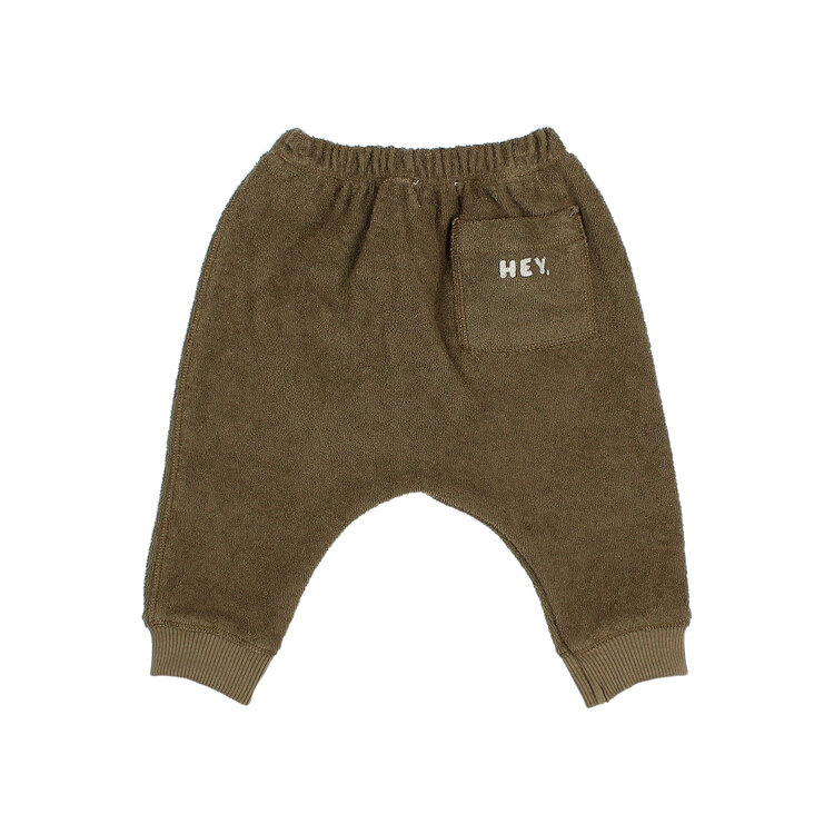 Buho Terry Pants - Kaki