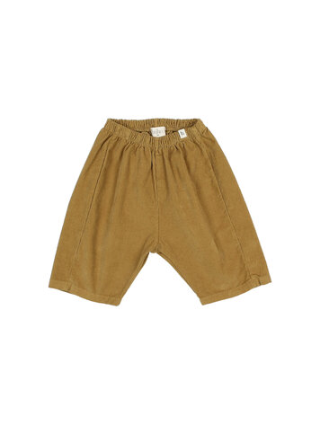 Buho Soft Velour Pants - Ocre