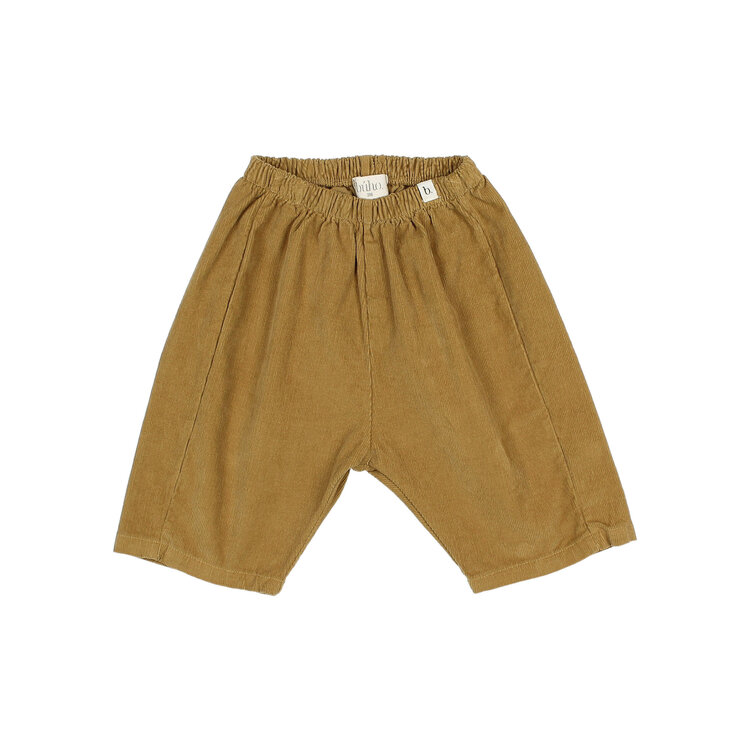 Buho Soft Velour Pants - Ocre