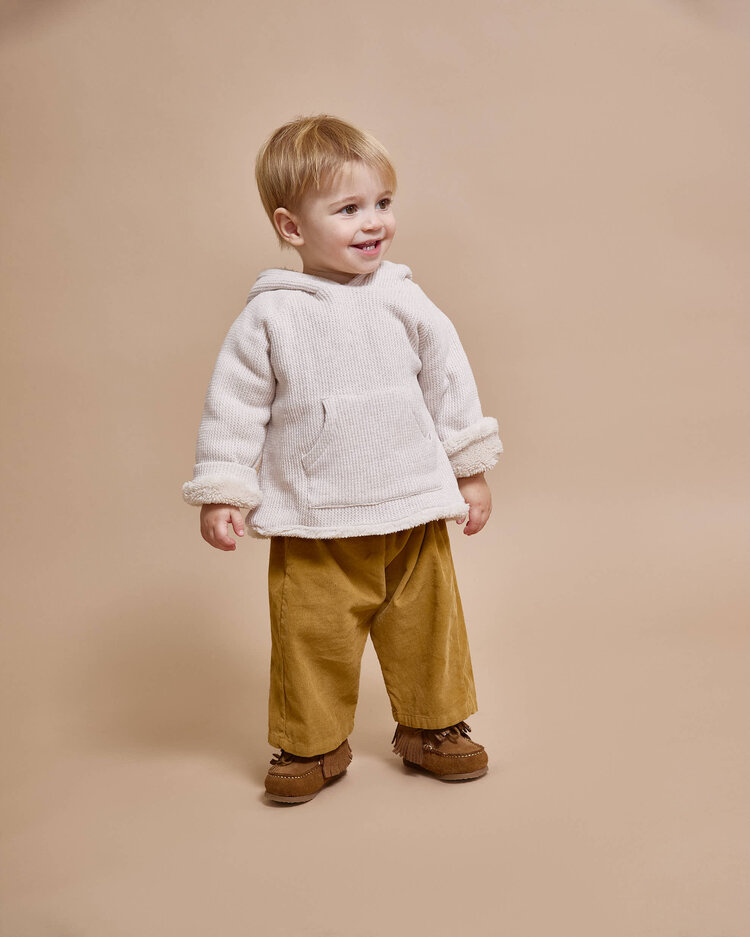 Buho Soft Velour Pants - Ocre