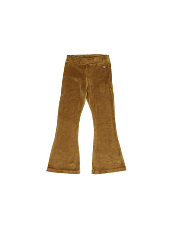 Buho Velvet Legging Flare - Ocre
