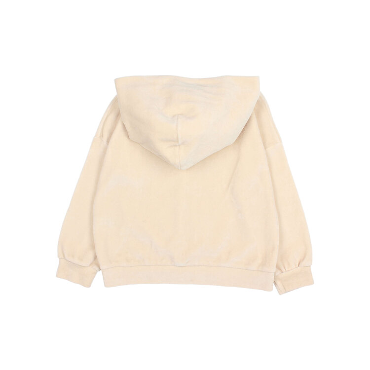 Buho Velvet Sweatshirt - Ivory