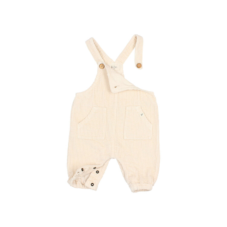 Buho Corduroy Dungaree - Ivory