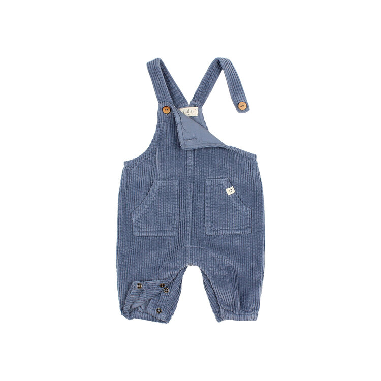 Buho Corduroy Dungaree - Artic Blue