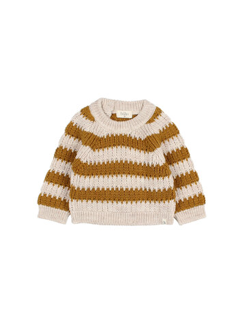 Buho Stripes Jumper - Ocre