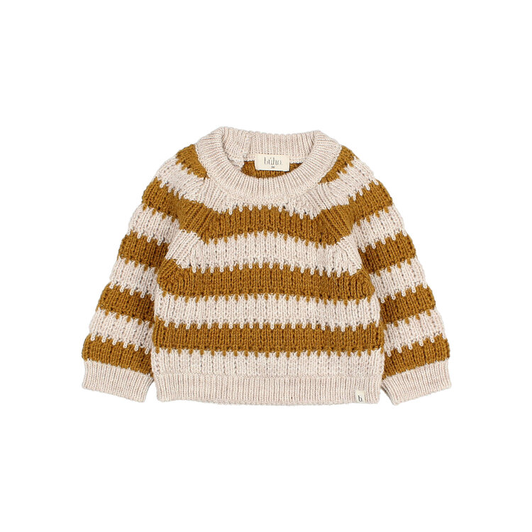 Buho Stripes Jumper - Ocre