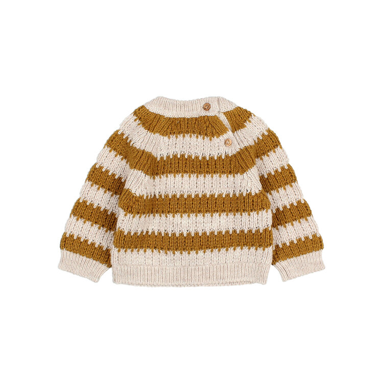 Buho Stripes Jumper - Ocre