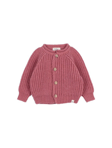 Buho Soft Knit Cardigan - Blush