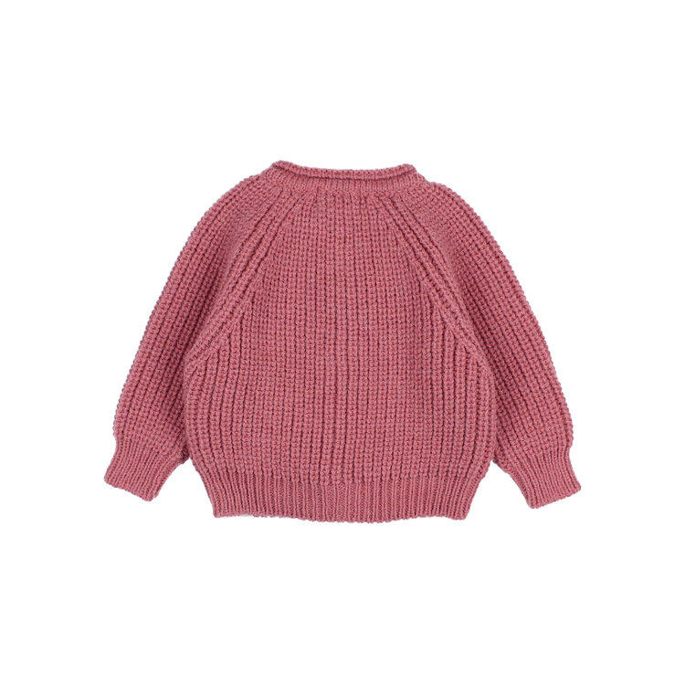 Buho Soft Knit Cardigan - Blush