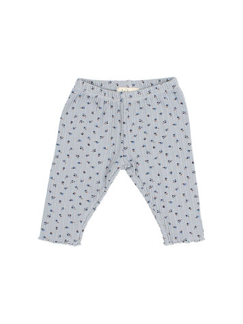 Buho Fall Rib Legging - Soft Blue