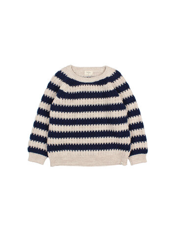Buho Stripes Jumper - Navy