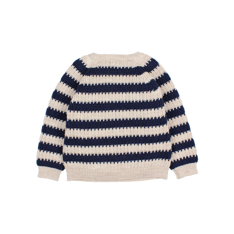 Buho Stripes Jumper - Navy