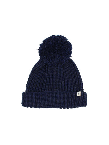 Buho Soft Knit Hat - Navy