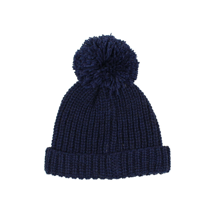 Buho Soft Knit Hat - Navy