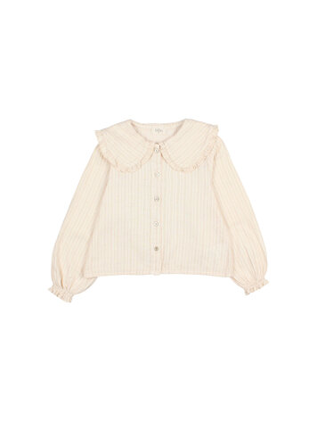 Buho Lurex Blouse - Ivory