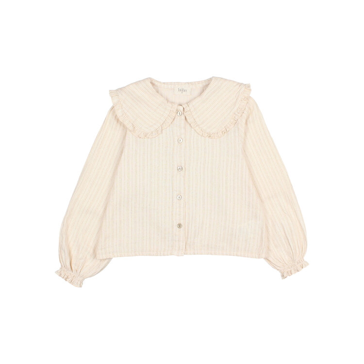 Buho Lurex Blouse - Ivory