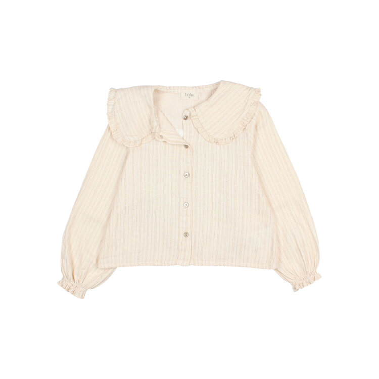 Buho Lurex Blouse - Ivory