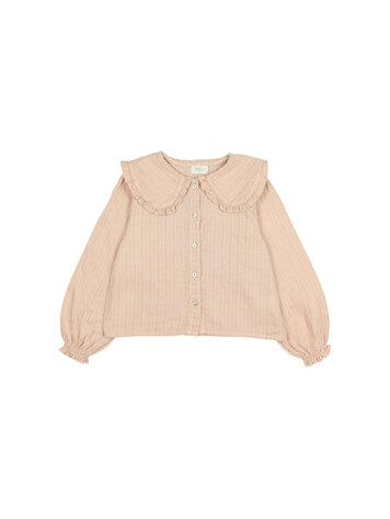 Buho Lurex Blouse - Rose