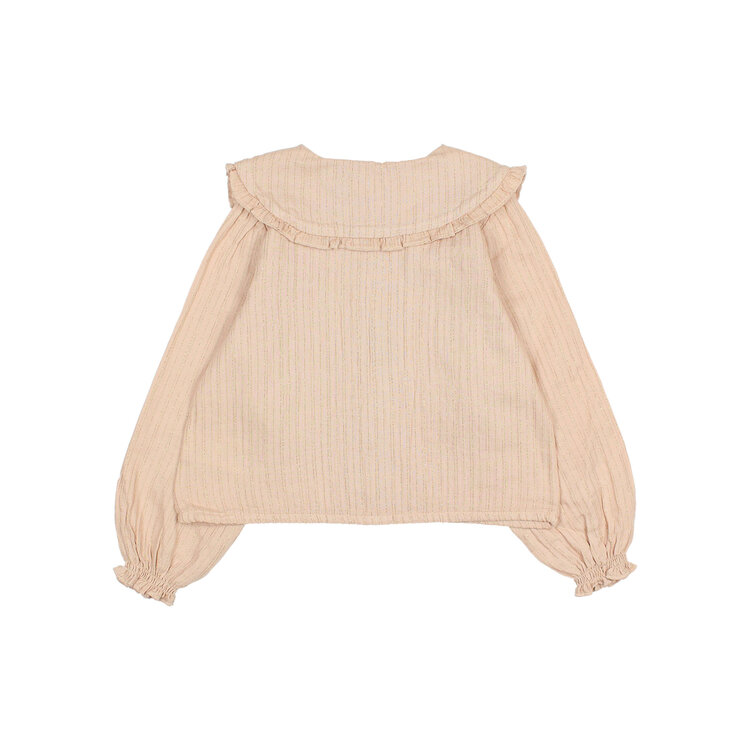Buho Lurex Blouse - Rose