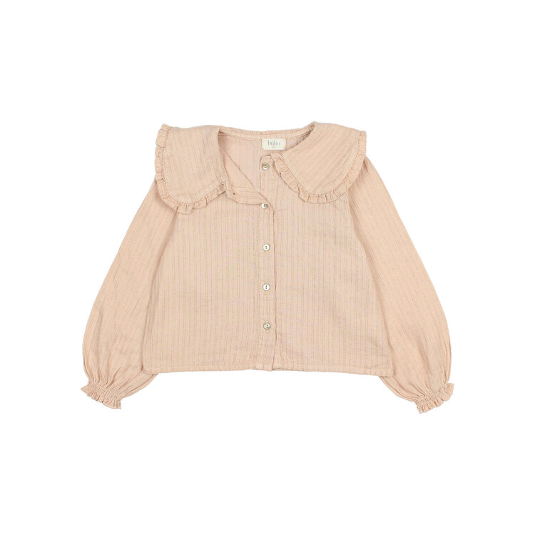 Buho Lurex Blouse - Rose