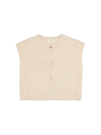 Buho Lurex Waistcoat - Natural
