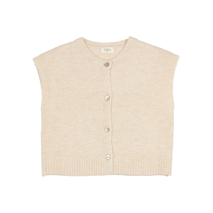 Buho Lurex Waistcoat - Natural