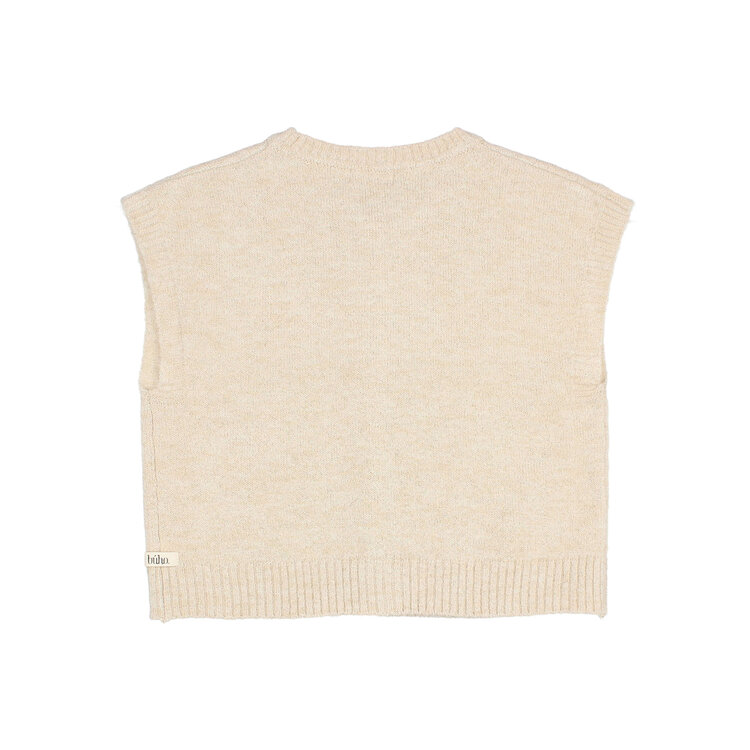 Buho Lurex Waistcoat - Natural