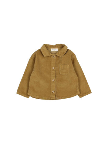 Buho Soft Velour Shirt - Ocre