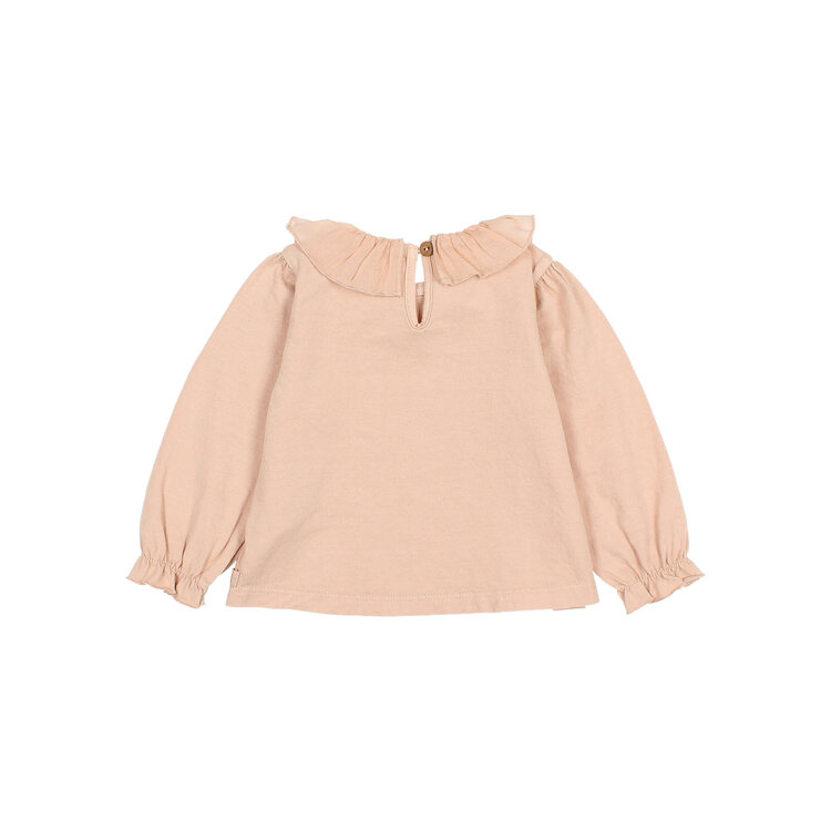 Buho Ruffle T-shirt - Rose