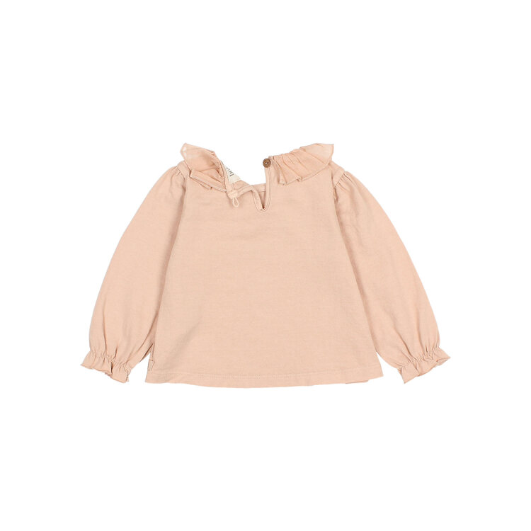 Buho Ruffle T-shirt - Rose