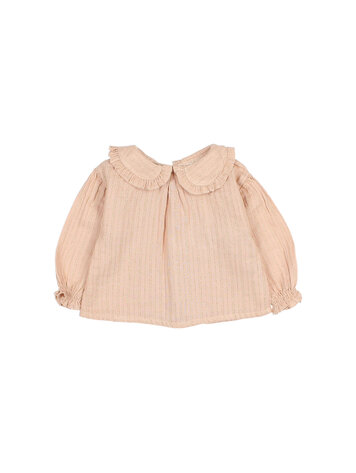 Buho Lurex Blouse - Rose