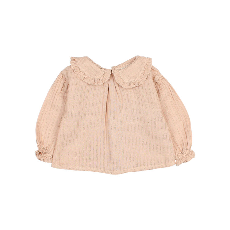 Buho Lurex Blouse - Rose
