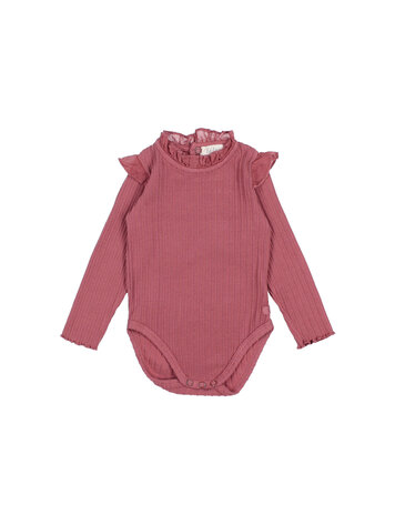 Buho Warm Rib Bodysuit - Blush