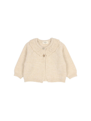 Buho Lurex Cardigan - Natural