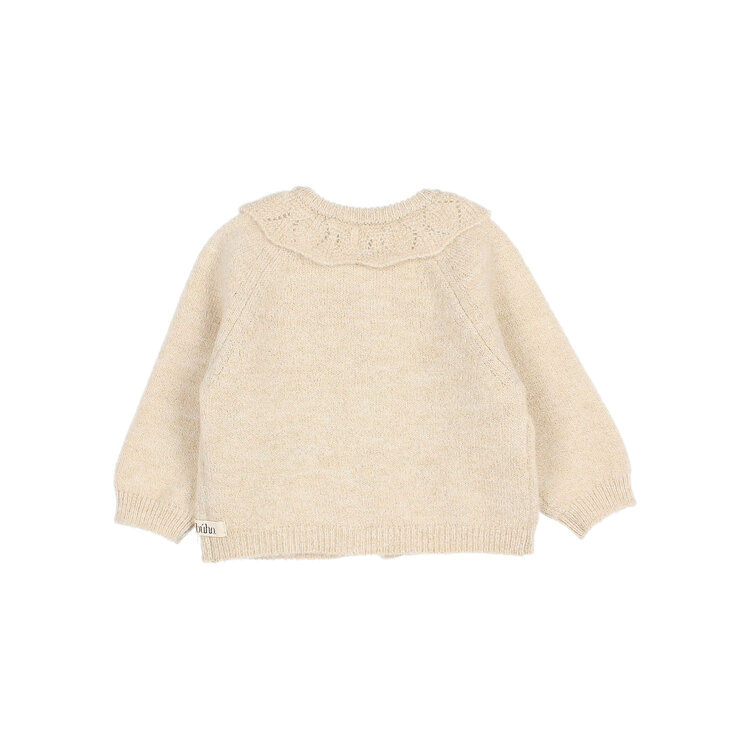 Buho Lurex Cardigan - Natural