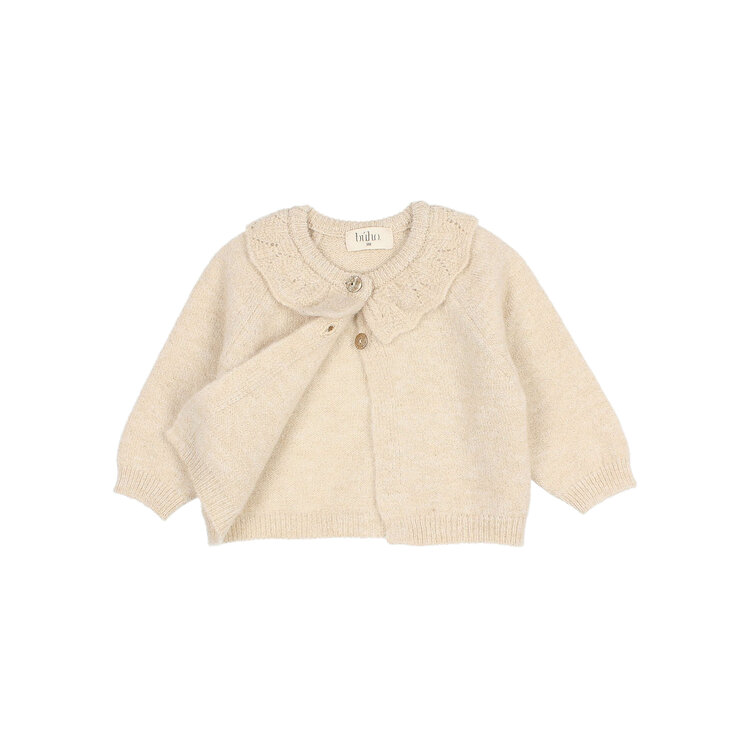 Buho Lurex Cardigan - Natural