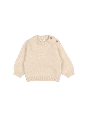 Buho Melange Jumper - Natural