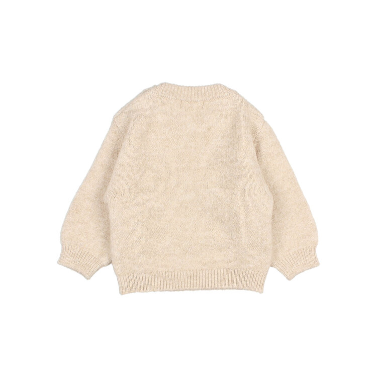 Buho Melange Jumper - Natural